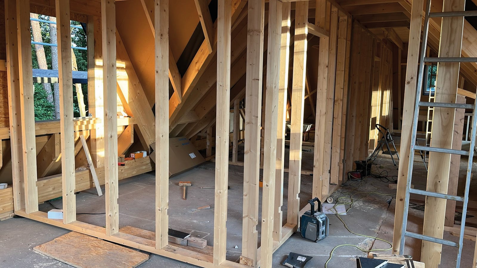 CycleWool - Anwendungsbereiche - Innenwände und Trennwände